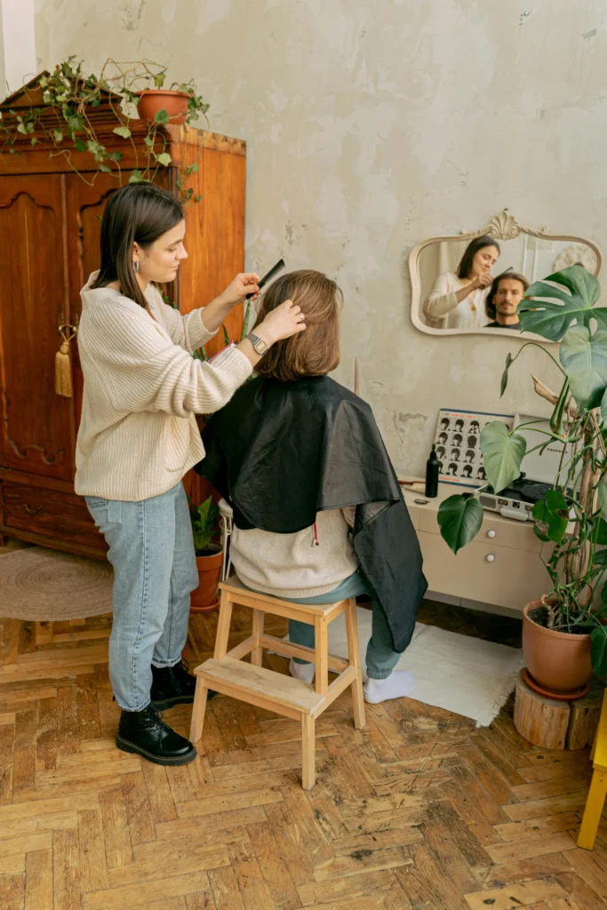 Application beauté à domicile