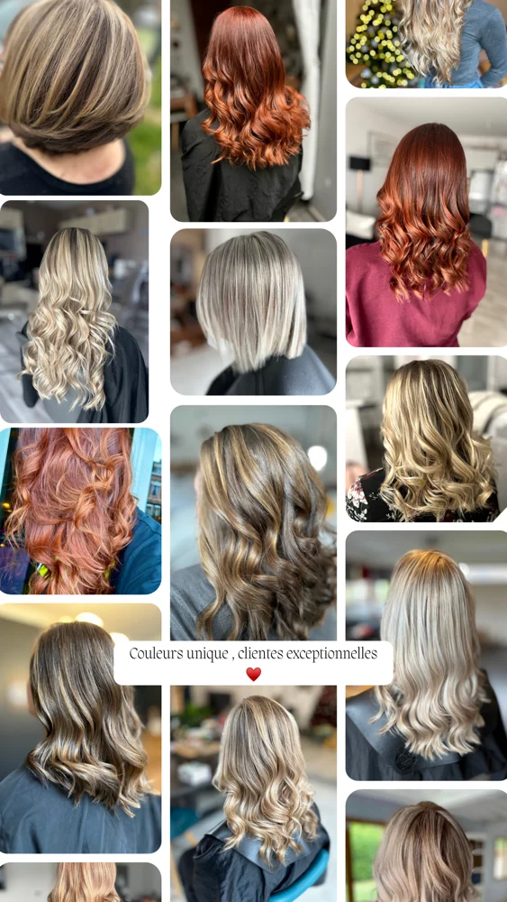 Réalisations de Marine, coiffure à domicile