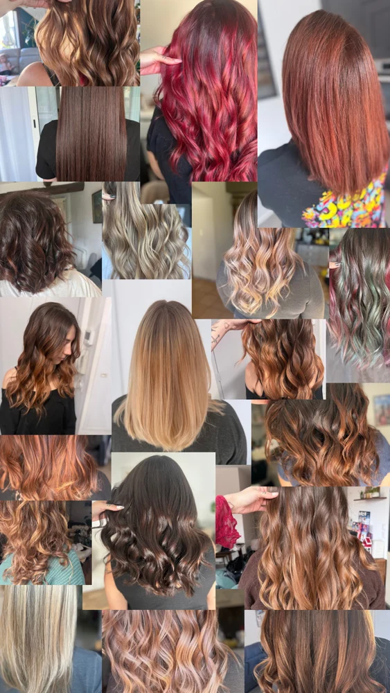 Réalisations de Chloé, coiffure à domicile