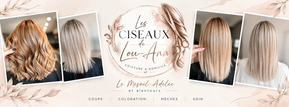 Réalisations de Lou-Ann, coiffure à domicile