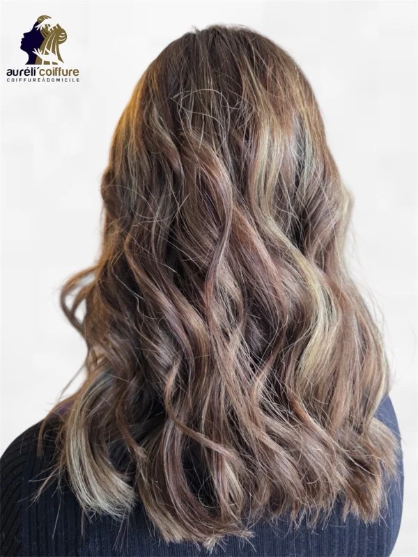 Réalisations de Aurélie, coiffure à domicile